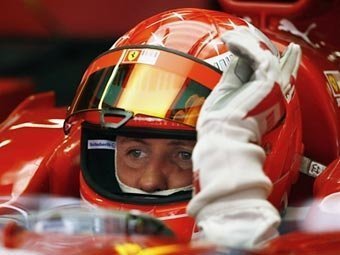 13 ноября. Михаэль Шумахер за рулем болида Ferrari. Фото AFP