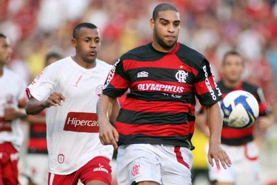 Adriano - Flamengo x Nautico Adriano - Flamengo x Nautico