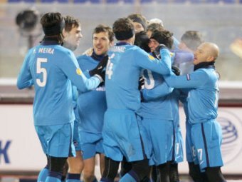 Футболисты "Зенита". Фото ©AFP